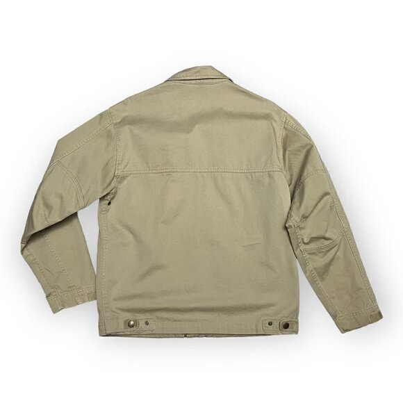 Eddie Bauer Vintage Y2K Cargo Khaki Designer Light Jacket - Womens Small - Picture 3 of 5